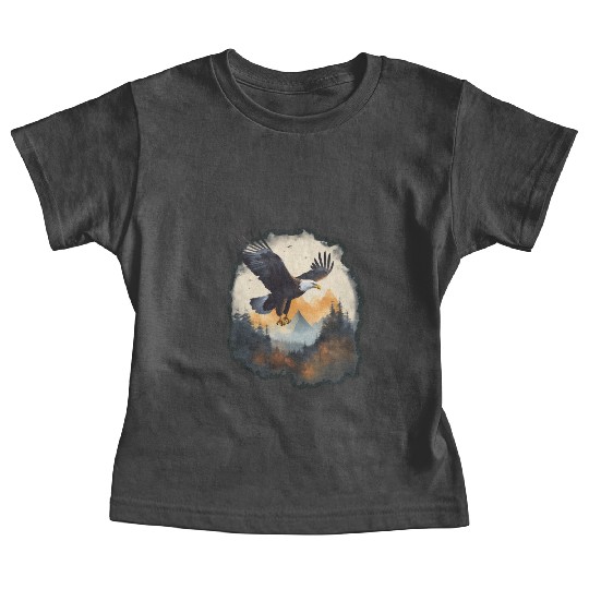 Adventure Design: Majestic Eagle Baby Tees