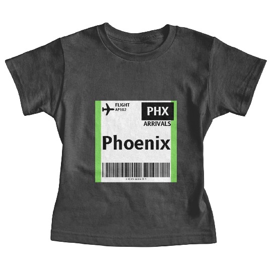 airplane ticket phoenix Baby Tees