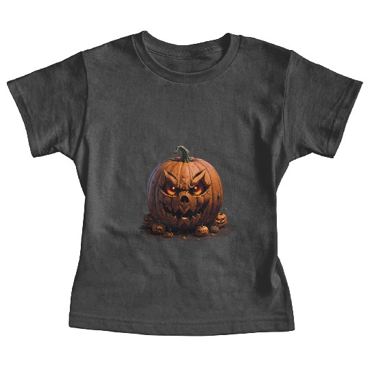 Halloween Pumpkin RPG Game Style Baby Tees