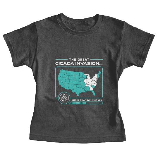 Cicada Invasion Coming To These States In Us Map Baby Tees