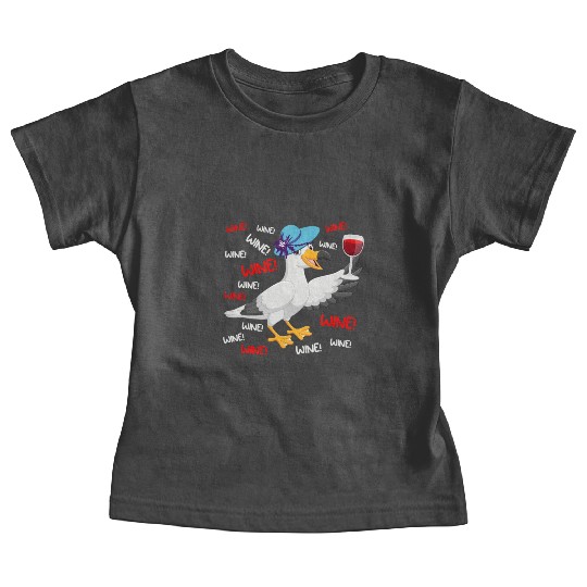 Seagull Baby Tees Wine Lover North German Seagulls