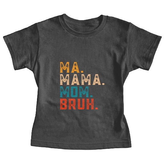 Mama Mommy Mom Bruh Baby Tees Women Mama Tanks.