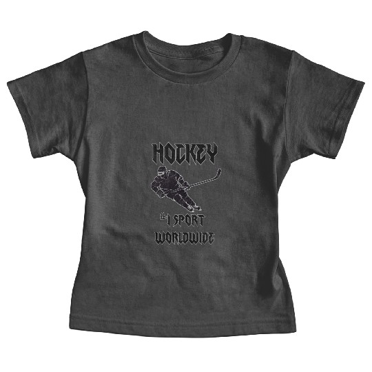 Hockey number one sports worldwide Baby Tees