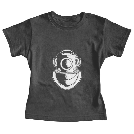 Diving Helmet Lifeguard or Diver Gift Baby Tees