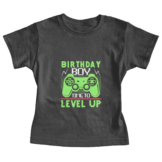 Timet O Level Up Gaming Quotes Baby Tees