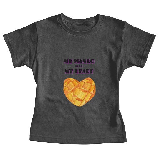 My Mango is in my Heart Baby Tees
