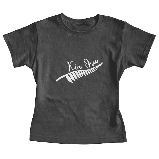 Maori Kia Ora Silver Fern T Tattoo New Baby Tees