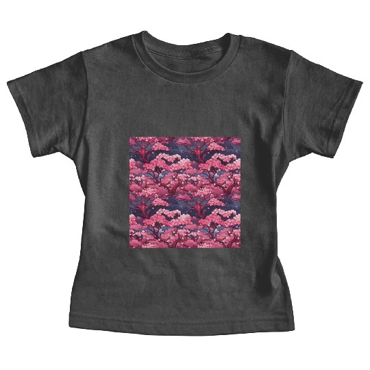 Anime Euphoria: Fantasy Cherry Blossom Dreamscape Baby Tees