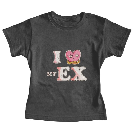 Funny I Heart My Ex GF I Love My Ex Girlfriend Baby Tees