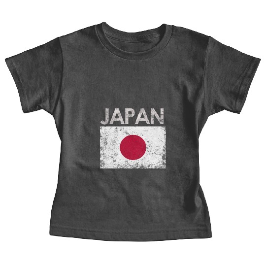 Japan Japanese Flag Pride Baby Tees