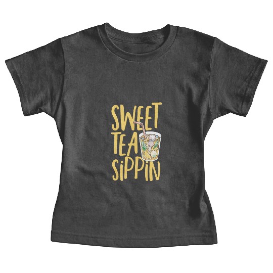 Sweet Tea Sippin Iced Tea Drink Ice Tea Baby Tees