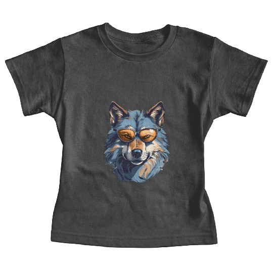 Street Style Gray Wolf | Wolf Lovers Baby Tees
