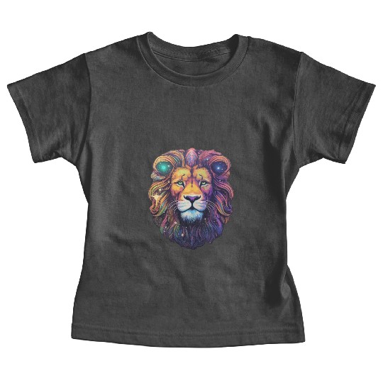 Lion Celestial - Celestial Serenity Baby Tees