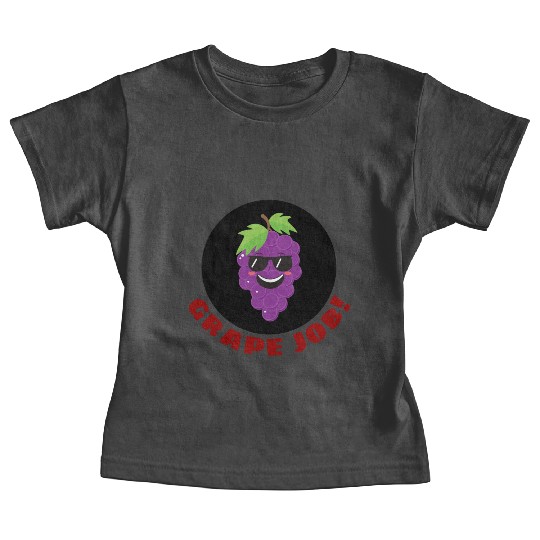 Grape Job Grape Pun Baby Tees
