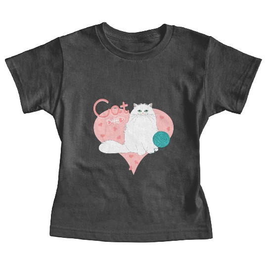 Love Persian Cat Baby Tees