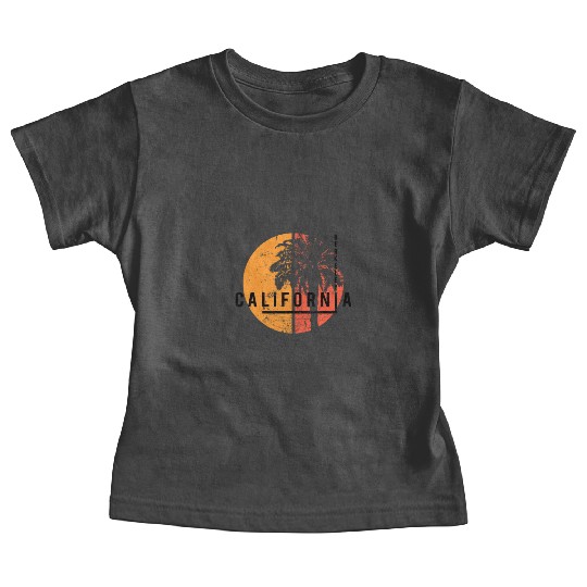 Berkeley California Cool Native Palm Tree Baby Tees