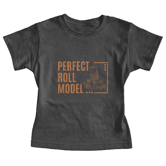 Perfect Roll Model Cinnamon Roll Mom Dad Role Mode Baby Tees