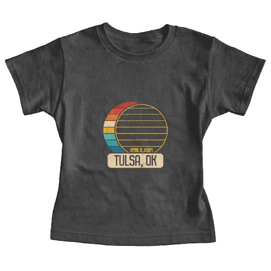Total Solar Eclipse Oklahoma Tulsa April 28 2024Tu Baby Tees