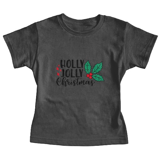 Holly Jolly Christmas Baby Tees