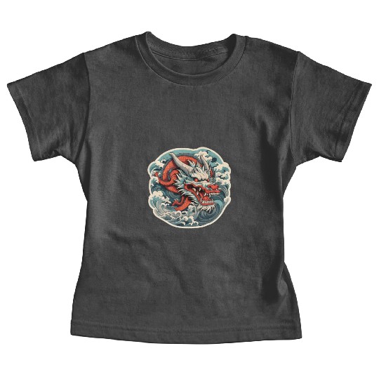 Japanese Dragon Baby Tees