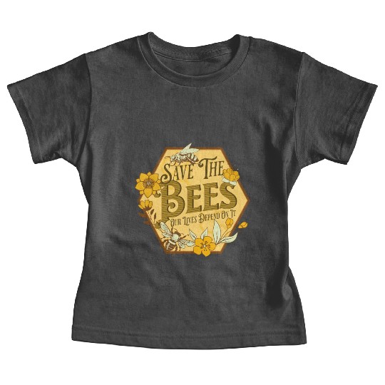 Honey Bee Beekeeping Save The Bees Baby Tees