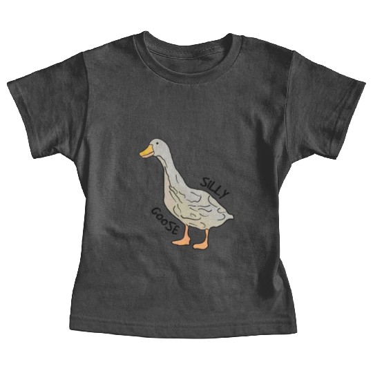 Playful Silly Goose Delight Baby Tees