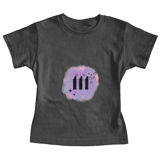Angel Number 111 Numerology Lilac Baby Tees