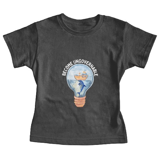 Become Ungovernable Cute Anarchist Save The Baby Tees
