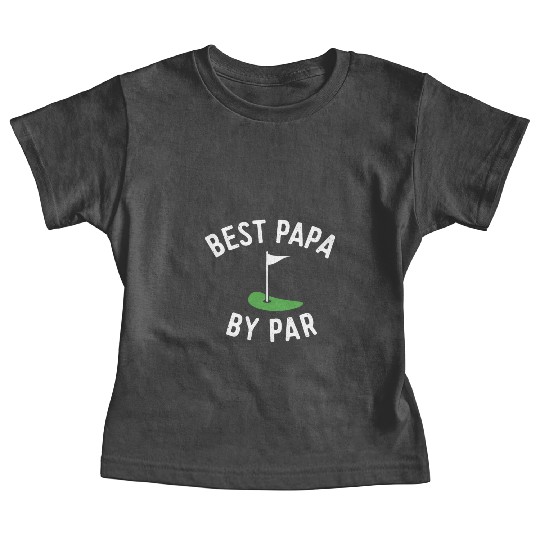 Mens Best Papa By Par Funny Golf - Father's Day Baby Tees