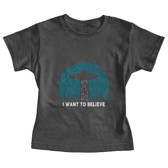 I Want To Believe World Ufo Day Baby Tees