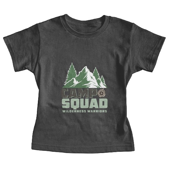 CAMP SQUAD WILDERNESS WARRIORS Baby Tees