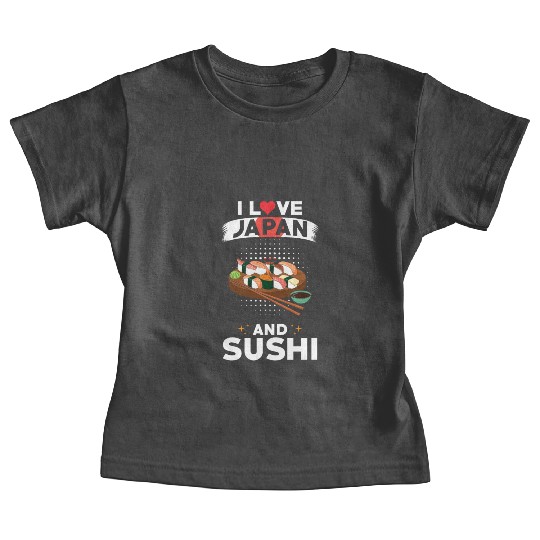 Sushi Japan Love Japanese Food Baby Tees