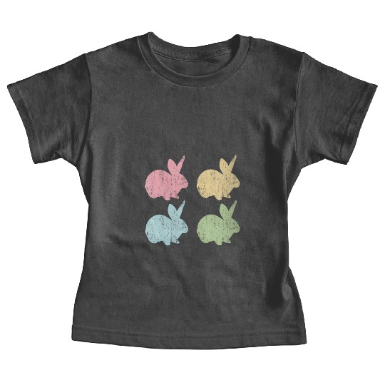 Easter Bunny Pastel Toddler Child Mom Baby Tees