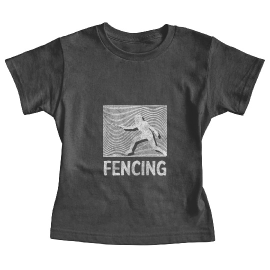 Fencing Sport Training En Garde Baby Tees