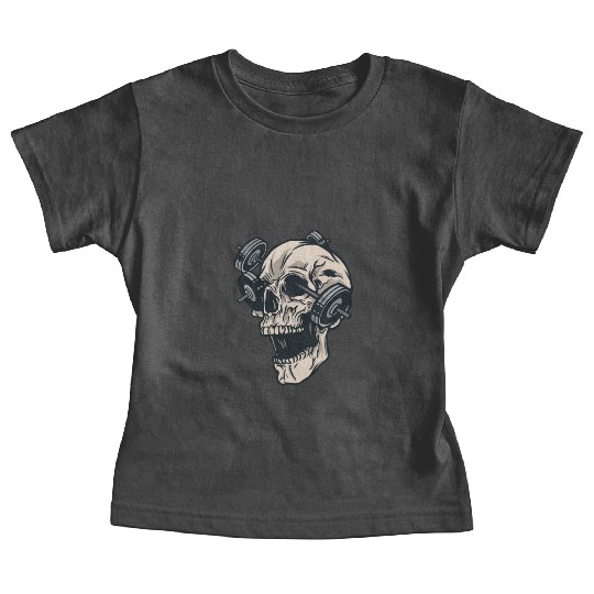 Skull Gym Baby Tees