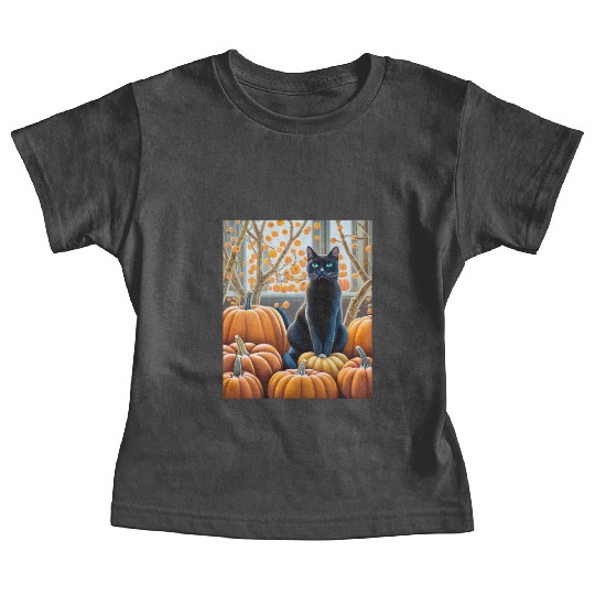 Black Cat Baby Tees