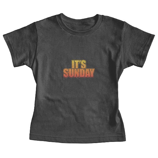 Grunge Sunday Vintage Jokes Distressed Prankster Baby Tees