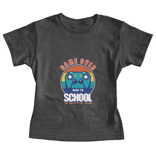 Videogames Retro Sunset Gamer Back to School Baby Tees