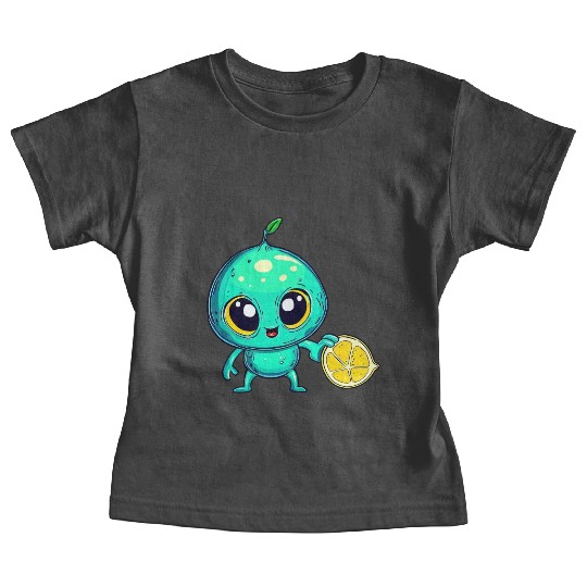 Alien Fruit Magic: Sweet Lemon from Outer Space Baby Tees