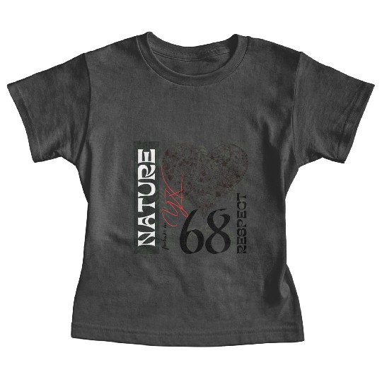 Heart, respect nature Baby Tees
