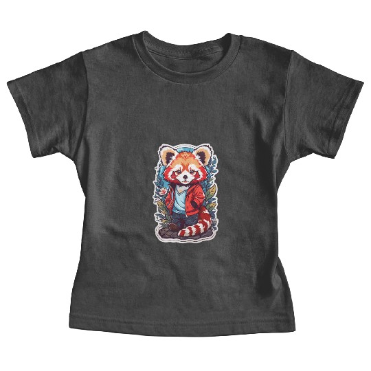 Red Panda Kawaii Baby Tees