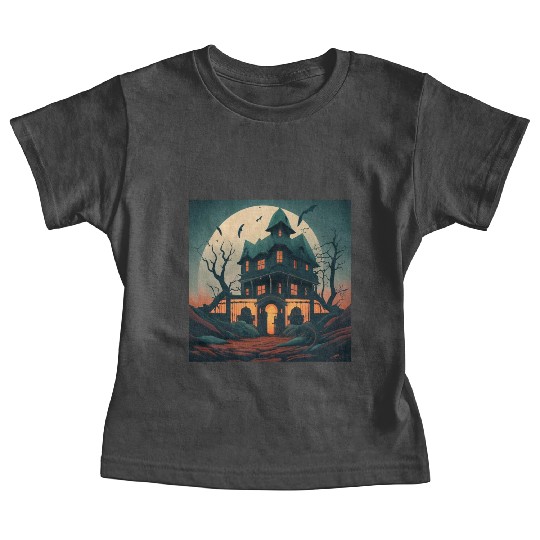 Haunted House Baby Tees