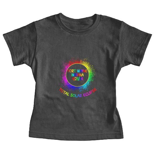 Total Solar Eclipse Fort Wayne Indiana 4/28/24 Kid Baby Tees