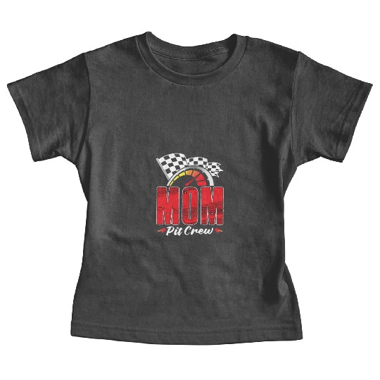 Mom Pit Crew Baby Tees