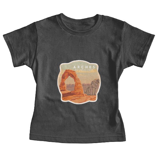 Arches National Park Stickers Baby Tees