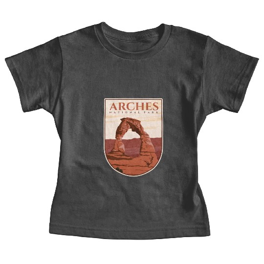 Arches National Park Stickers Baby Tees