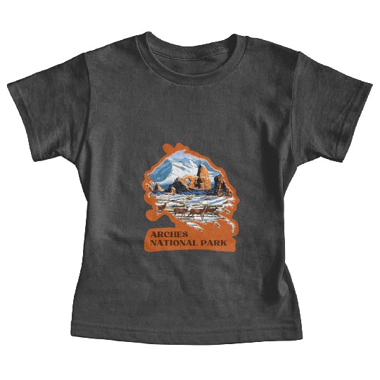 Arches National Park Stickers Baby Tees