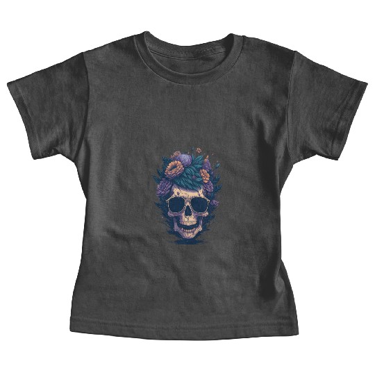 Floral Skull | C15 Baby Tees