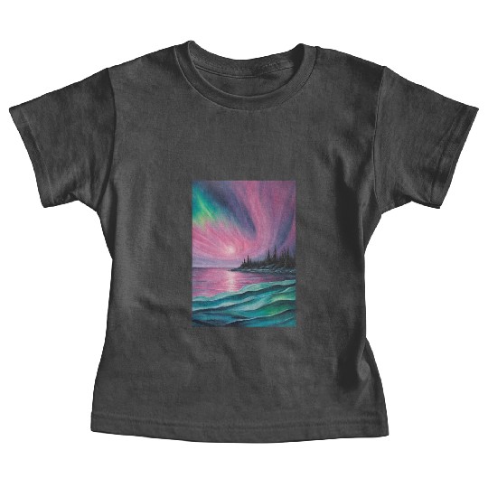 Northern lights Baby Tees