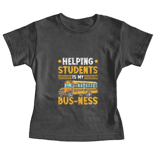Bus Assistant Back To School Bus Monitor Baby Tees